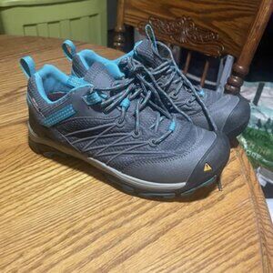 Keen Marshall WP Hiking Shoe Gray Blue 1011530 Women Size 8